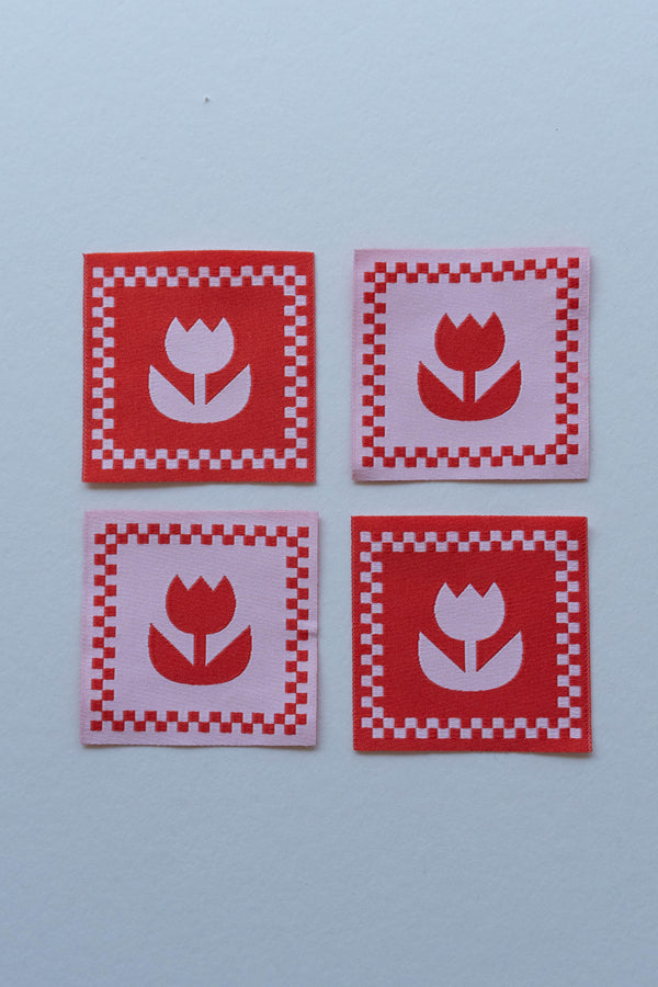 Tulip Reversible Patch Labels (4-pack)