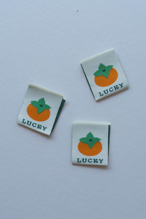 Lucky Persimmon Labels (6-pack)